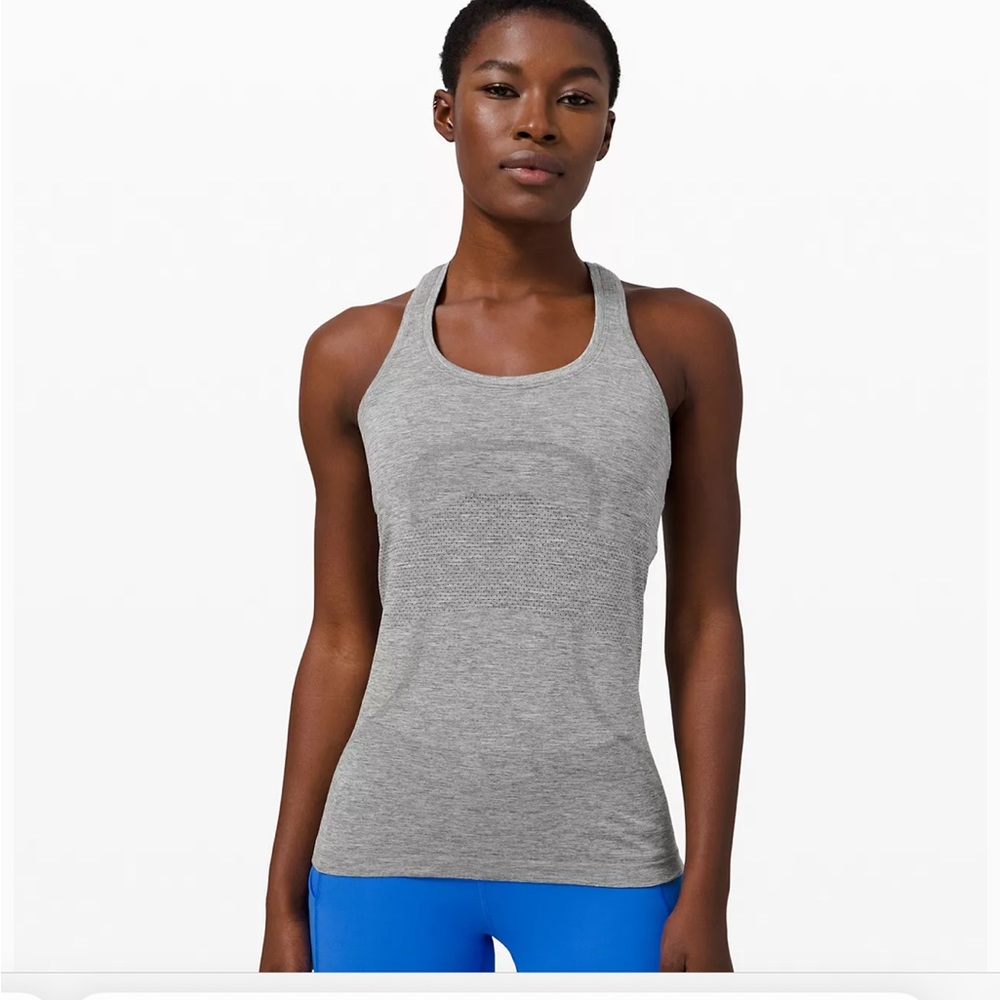 Lululemon Swiftly Tech Racer Back - Grey Size 6 - image 1